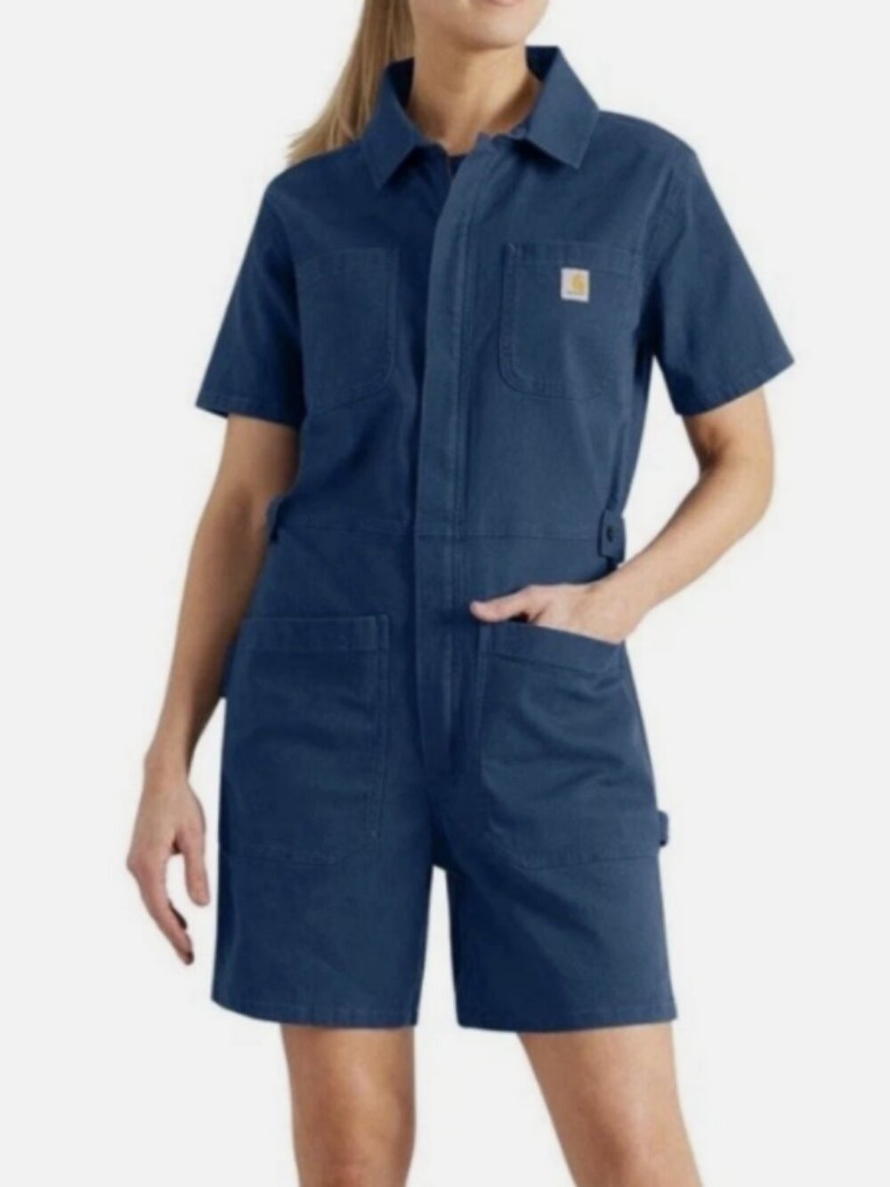 Carhartt Relaxed Fit Twill Short Sleeve Shortall; NWT; Large